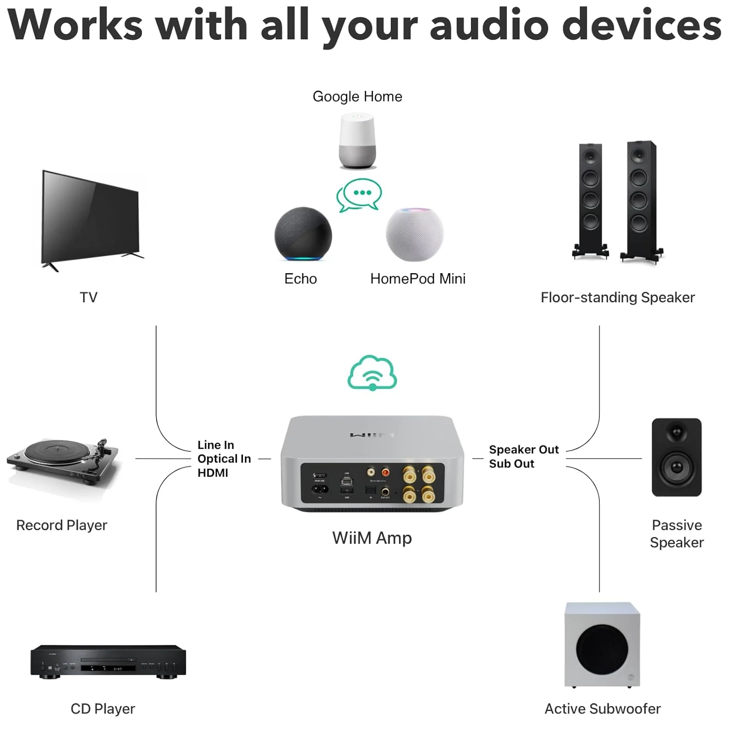 WİİM AMP Network Stereo Amplifikatör