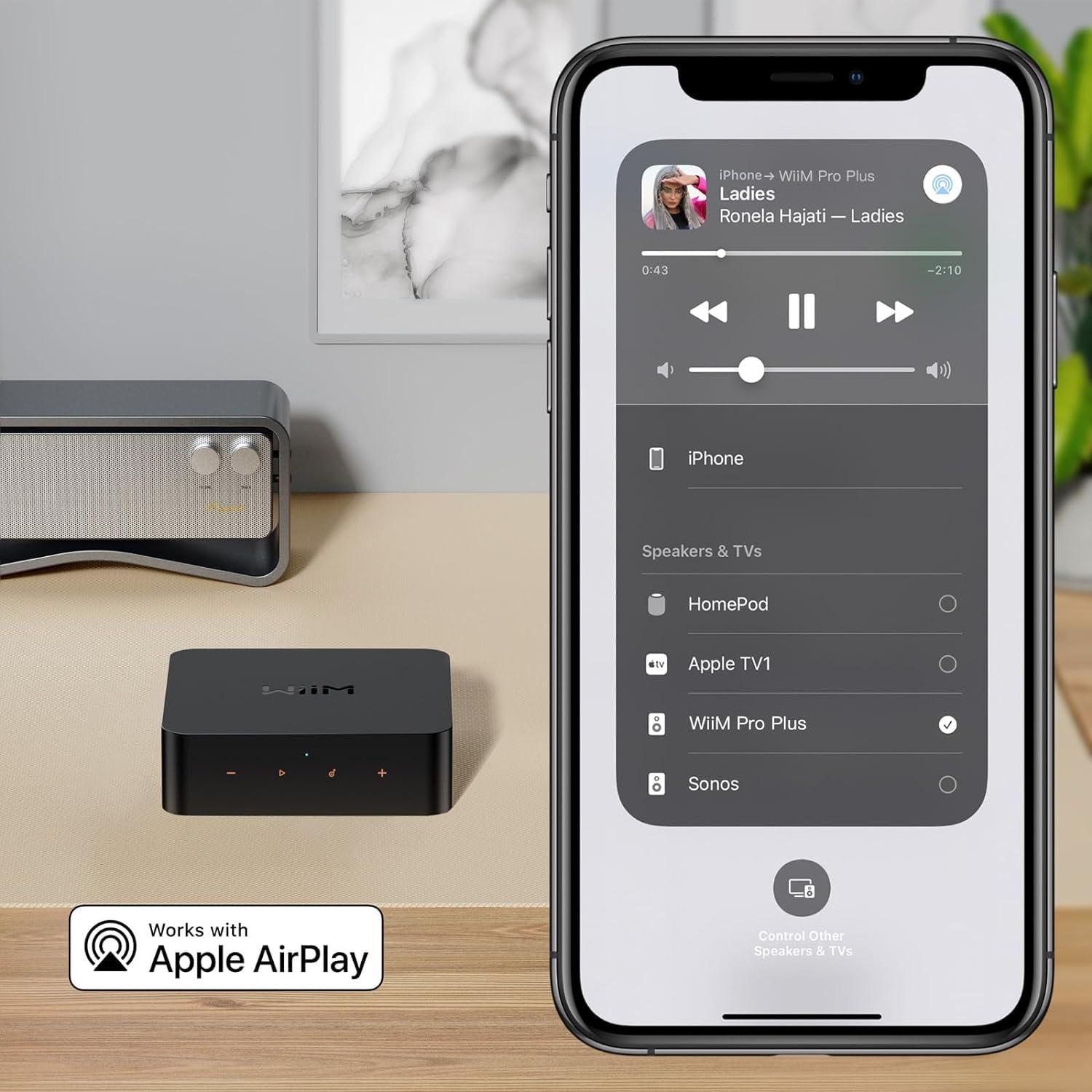 WiiM Pro Plus Network Streamer
