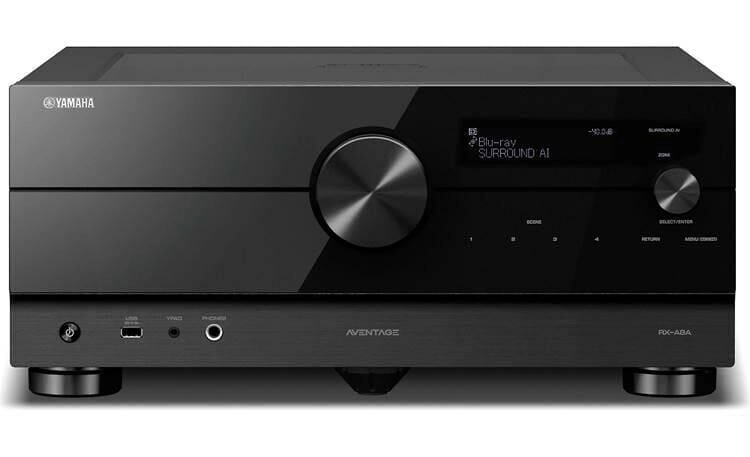 Yamaha RX-A8A | 11.2 Kanal Ultimate AVENTAGE Surround Receiver | SURROUND:AI™ | 7x HDMI (8K/60Hz)