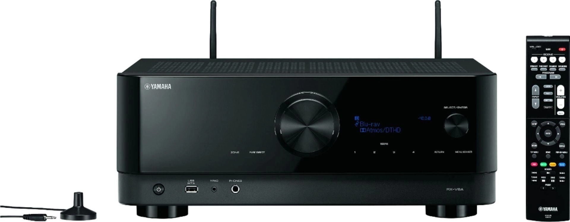 Yamaha RX-V6A | 7.2 Kanal 8K AV Receiver | CINEMA DSP 3D | Dolby Atmos | 7x HDMI